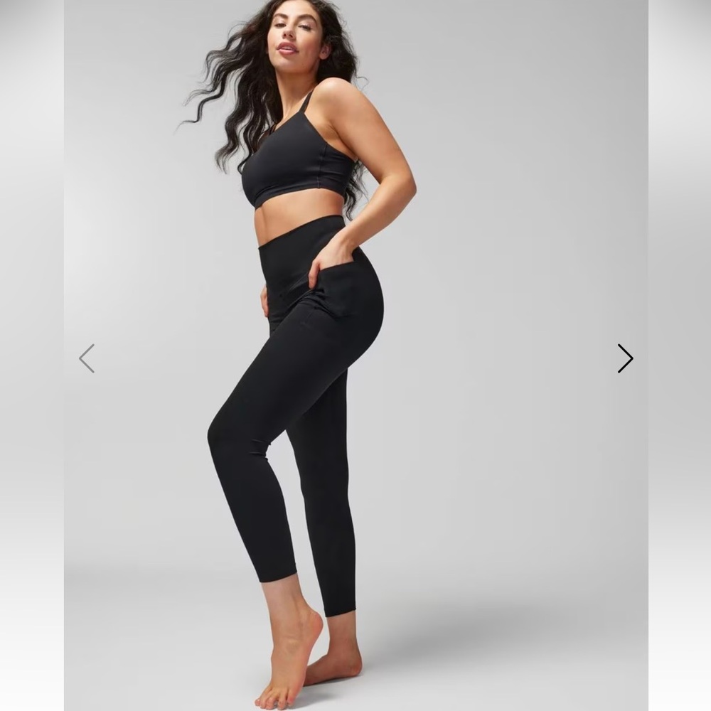 Soma High Waist Black Pocket Leggings